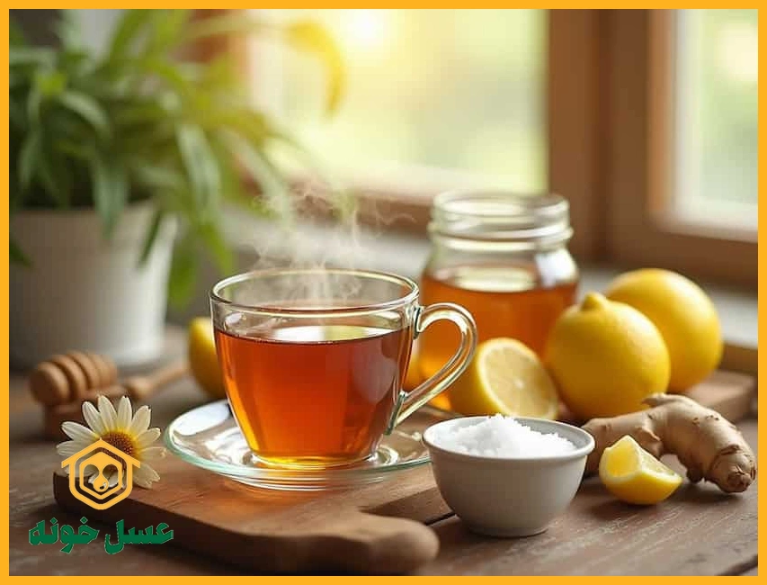 درمان سریع سوزش گلو در 10 دقیقه در منزل