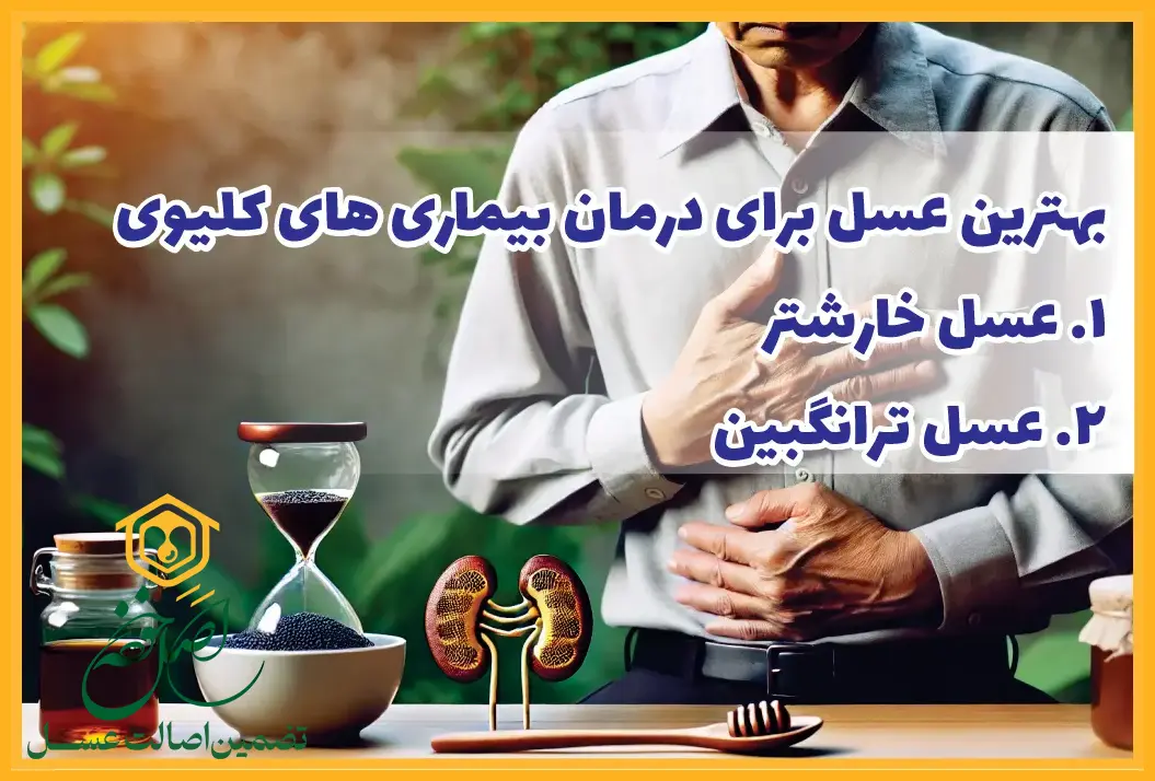 عسل برای درمان کلیه