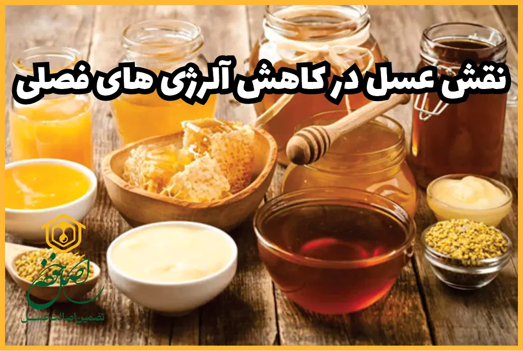 نقش عسل در کاهش آلرژی های فصلی