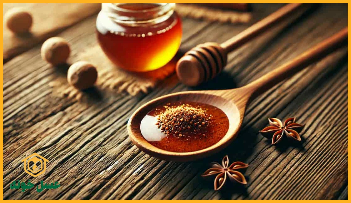 خاصیت جوز هندی با عسل