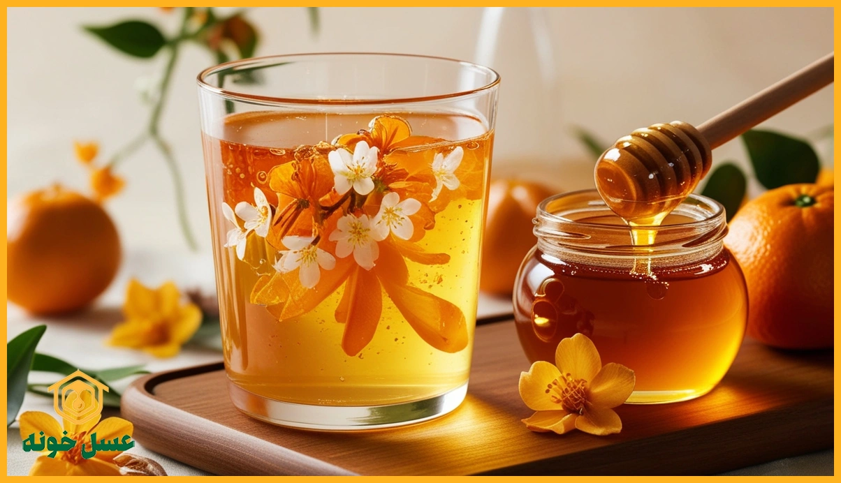 خواص عرق بهار نارنج با عسل