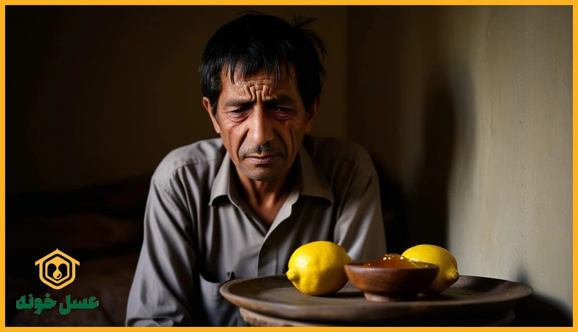 درمان زخم گلو با عسل 