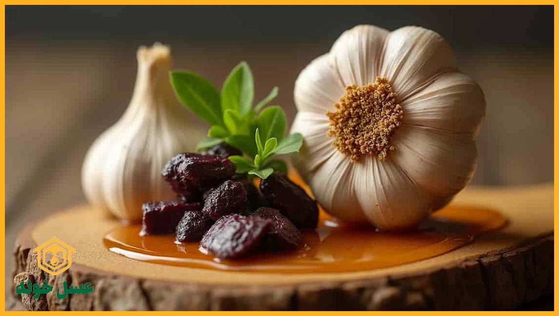نحوه مصرف سیر سیاه و عسل