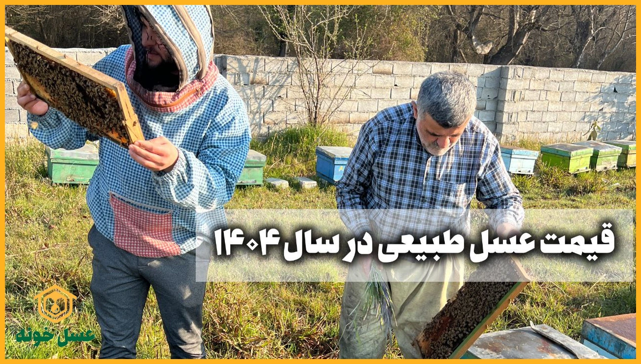 قیمت عسل طبیعی در سال 1404